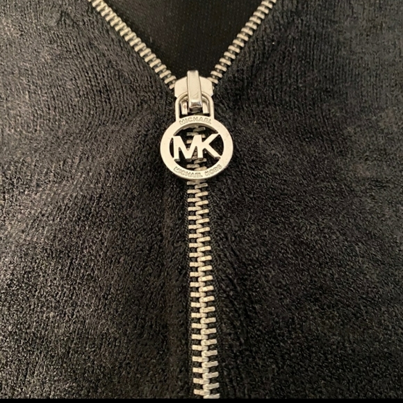 Women's MICHAEL Michael Kors Zip Sweater Dress - Picture 3 of 3